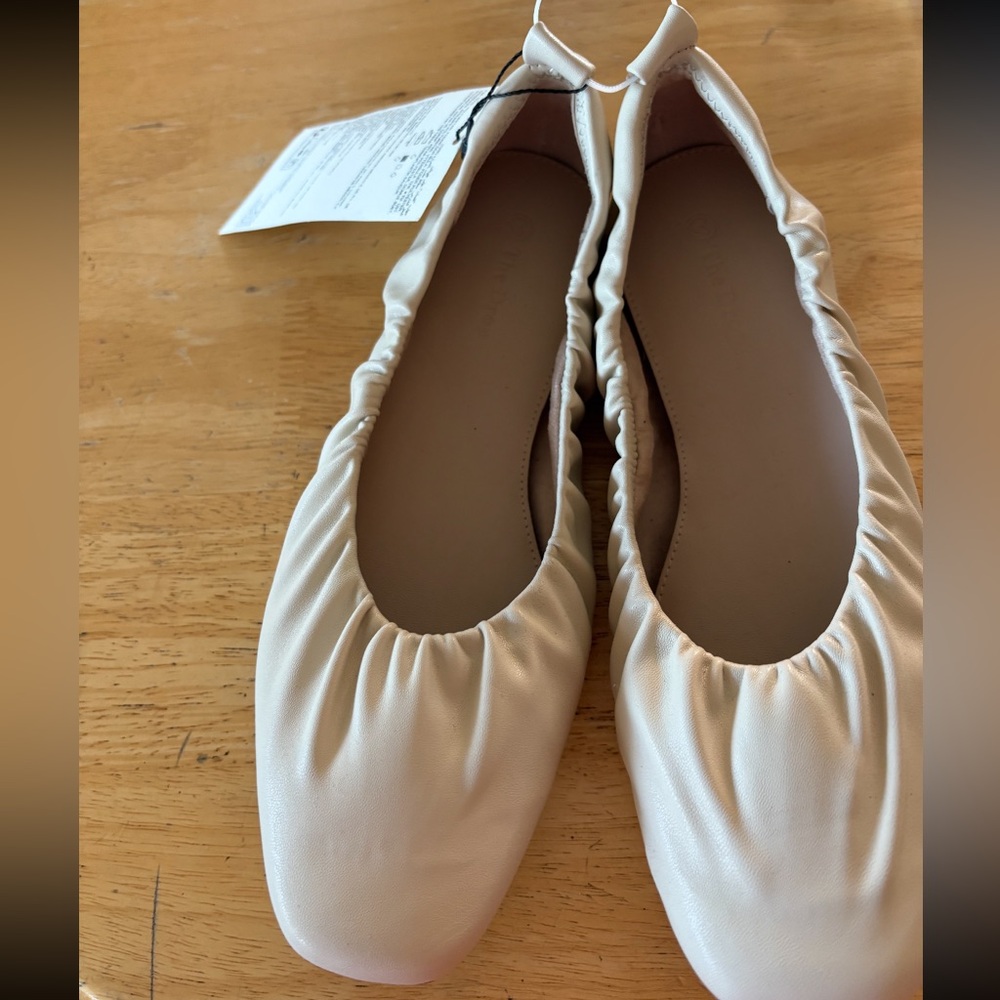 The Drop Chic Cream neutrals Women's ballet flats 9.5 new - Picture 6 of 6